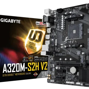 Gigabyte  Tarjeta Madre AMD Ga-A320M-S2H V2