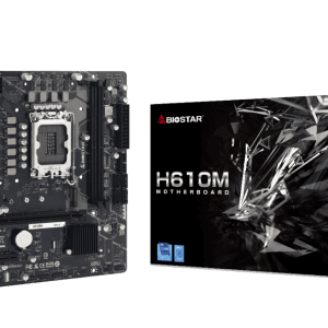 BioStar H610MH 12va Generación 64GB Max Micro-ATX H610MH